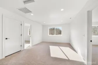 Upper level Family Room