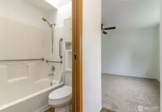 Primary En-suite bathroom.