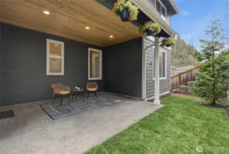 Full Fenced Backyard Space