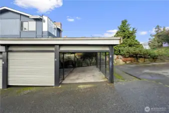 Covered parking space #6