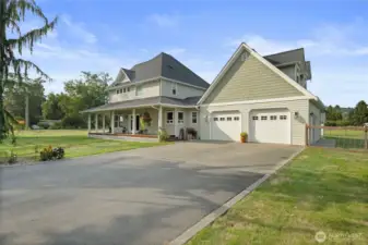 Home with ADU above the attached 2 car garage!