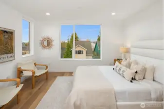 Penthouse primary suite