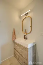 Main level bathroom.