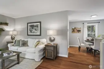 Cozy living space within a functional main floor layout.