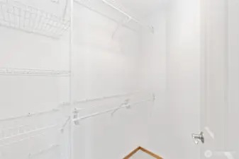 Walk in closet