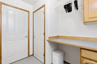 Upstairs Laundry room