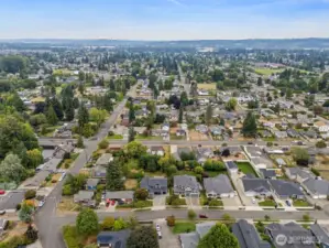 Located in downtown Puyallup in the community around Clark's Creek and DeCoursey Park.