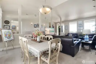 Open dining and living room—ideal for entertaining or everyday living