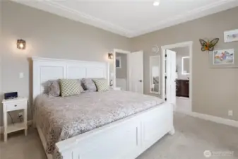 Retreat to the primary suite with natural light and room to unwind.