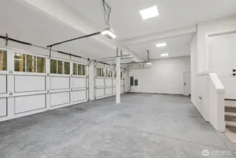 Four Car Garage w/ storage