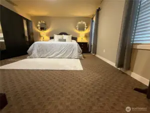 Abundance of space in the primary bedroom