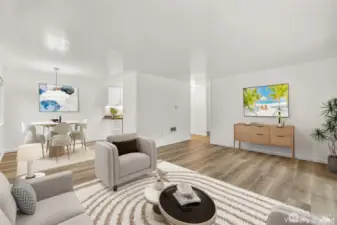 living room - staged