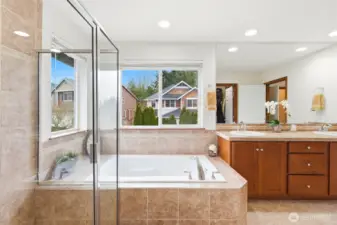 Soak your troubles away at the end of the day.