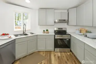 Kitchen *Virtually Staged*