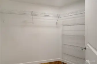 Walk in closet