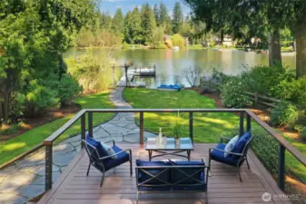 Escape to your own lakeside retreat while staying close to everything!