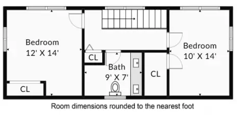 Upper Level Floorplan