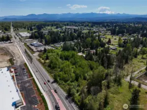 Easy access to SR 410.
