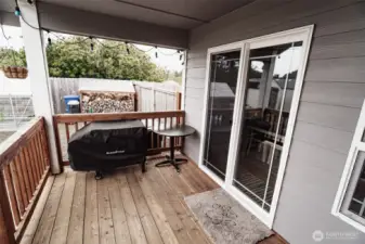 Door into the living room.