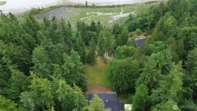 Property is 2 .236 acres and adjoins Nature Conservancy Lands on two sidesa