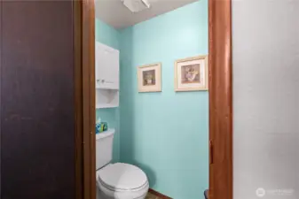 Half bath off Laundry room