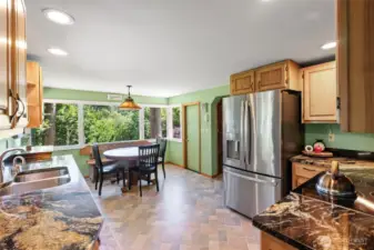 Views of wildlife outside your kitchen window.