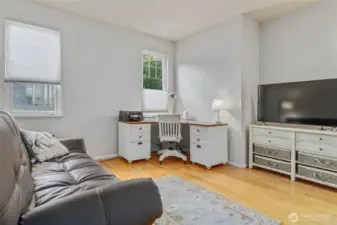 Main level  bedroom, den or office.