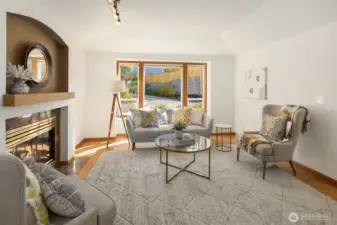 The home has an open floorplan with perfectly proportioned rooms.   \The home is a very comfortable 2560 sf of living space.