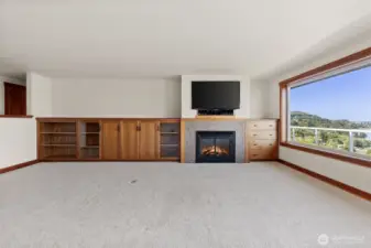 open concept Living area