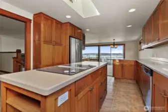 Kitchen has incredible views too!!