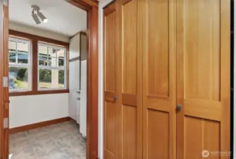 ample storage in kitchen area