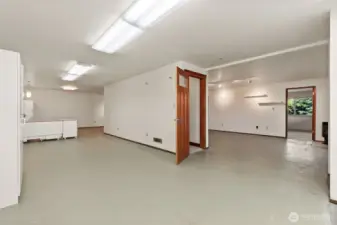 Lower level second kitchen