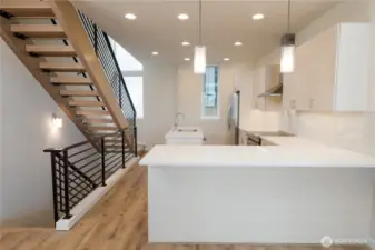 Exact kitchen of this model home.