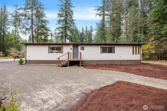 Low maintenance natural landscaping