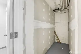 Look at the size of this private storage area!