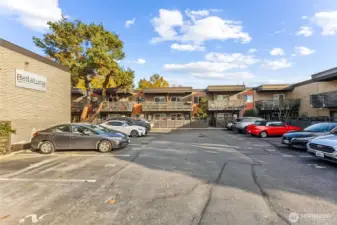 Dedicated parking spot in front of unit...