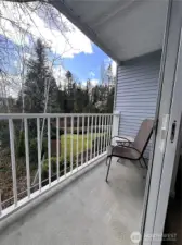 East Facing Balcony. Private.