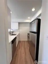 Newly Renovated Galley Kitchen.