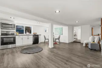 Basement open space