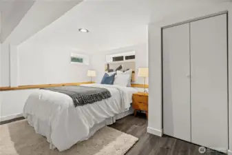 3rd bedroom in basement