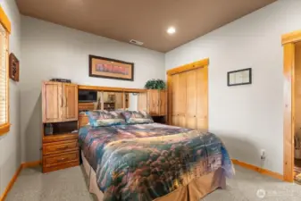 Bedroom #3 is downstairs.