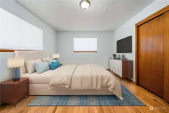 Primary Bedroom - Virtually Staged