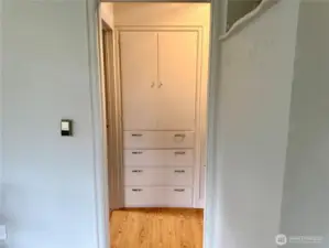 All the charm of yesteryear with built in storage.