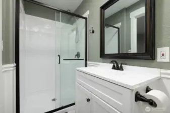 Basement Half Bath