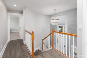 Upstairs landing
