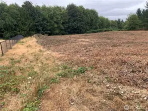 Property was recently cleared and is level for whatever your building choice may be.