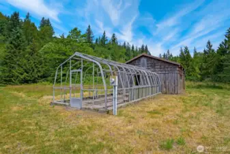 Finish off the greenhouse and enjoy living off the land season after season.