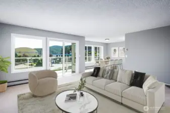 Sunny Light & Bright Living Room