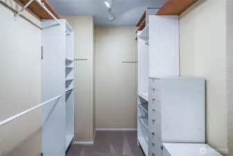 Primary Walk in Closet