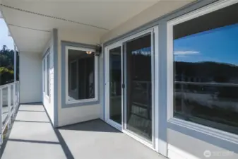 Covered Sunny Deck